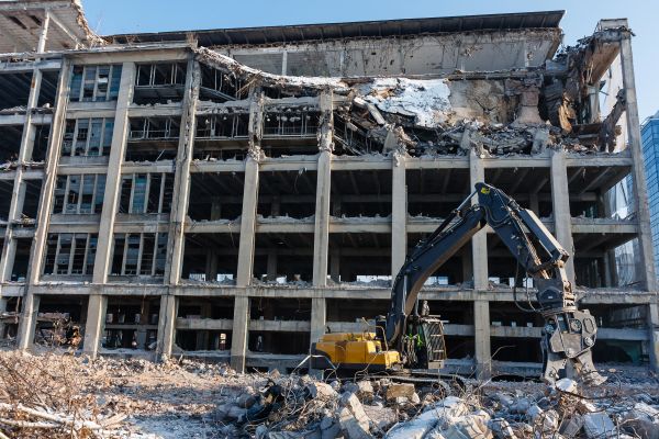 Commercial Building Demolition in Wichita Falls
