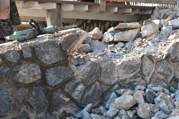 Retaining Wall Demolition in Wichita Falls