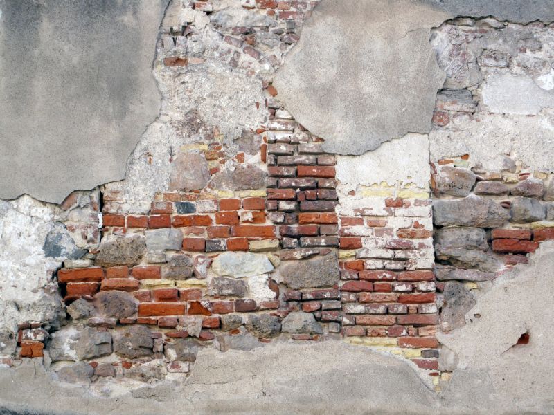 Brick Siding Demolition